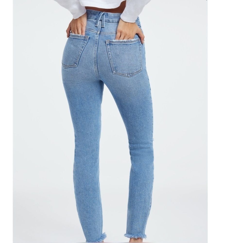 NWT Good AmericanGOOD CLASSIC raw hem size 14 - Picture 11 of 14
